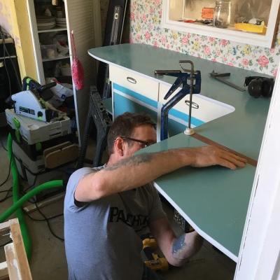 1950s Kitchen - During